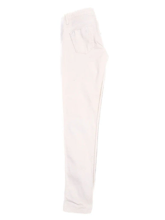 Versace Collection White Cotton Jeans Size XS Perfect Condition