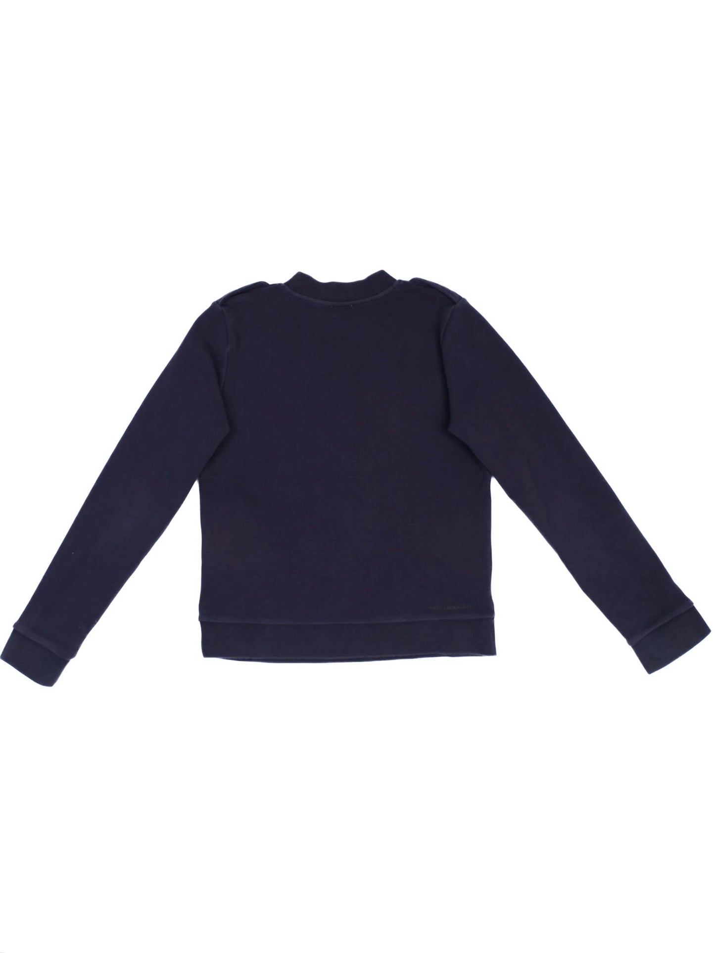 excellent karl lagerfeld kids blue sweatshirt & pants set size 12