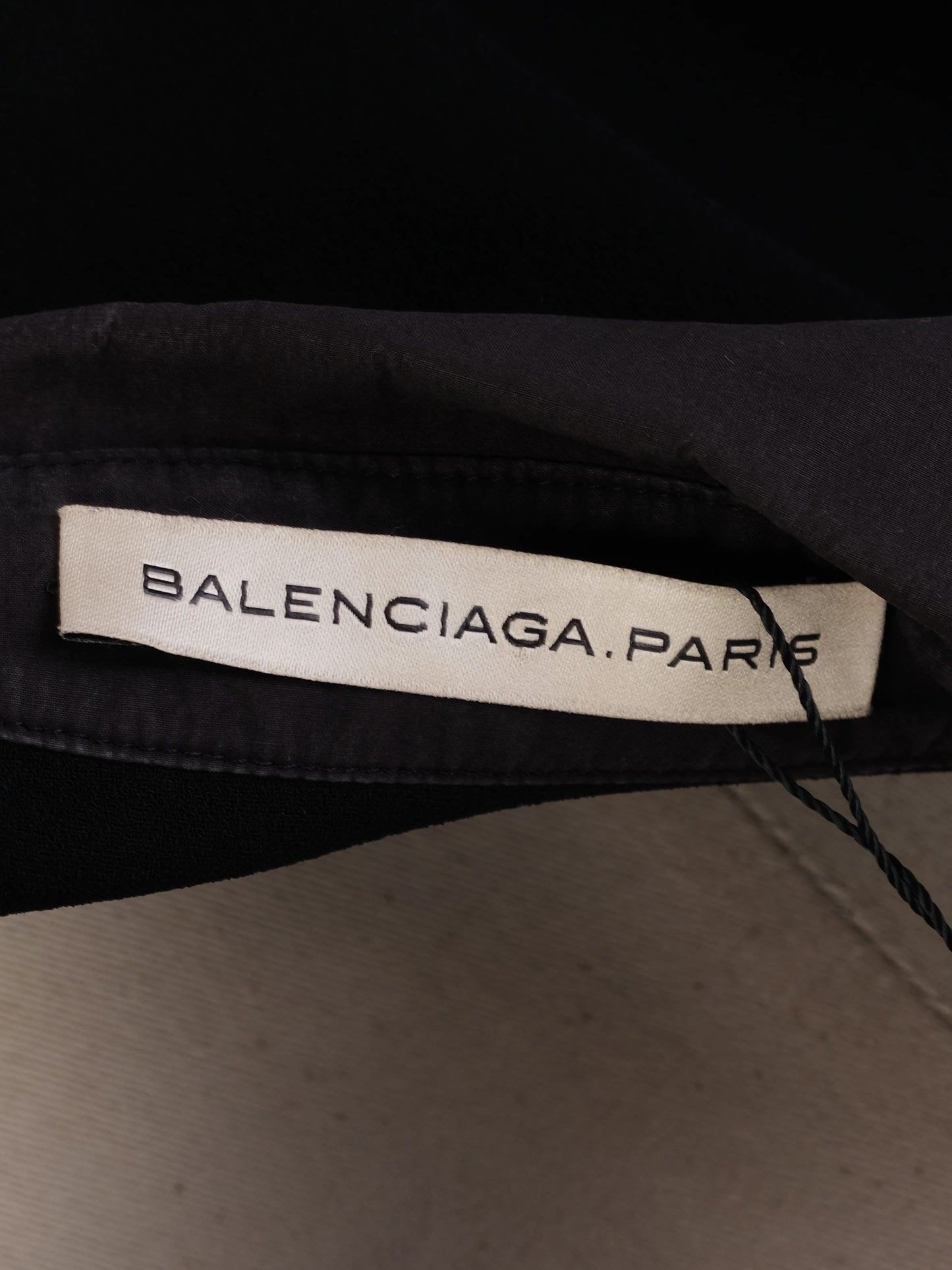 excellent balenciaga black sleeveless top triacetate women