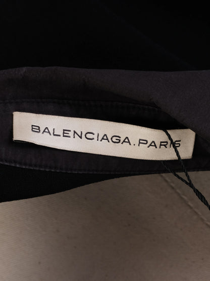 Excellent Balenciaga Black Sleeveless Top Triacetate Women
