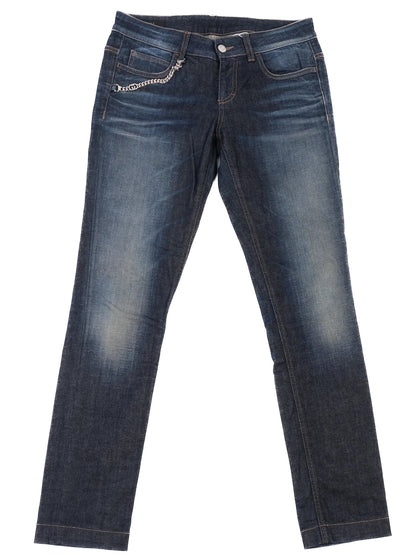 Excellent Gucci Blue Cotton Jeans Size 40 Women