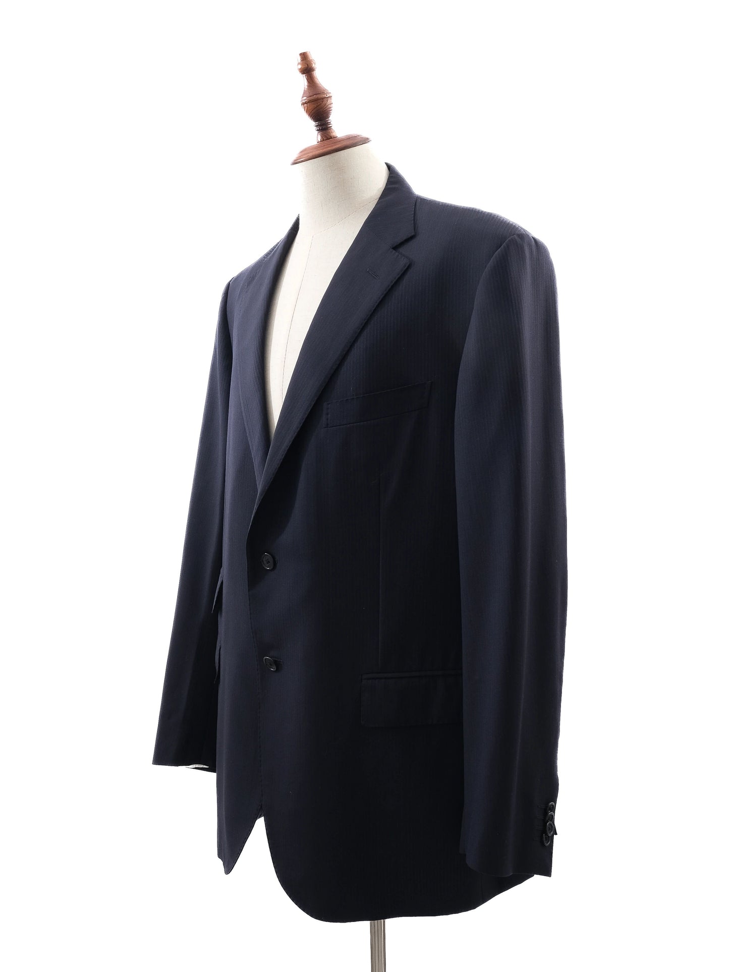 corneliani excellent blue wool suit jacket size 3xl