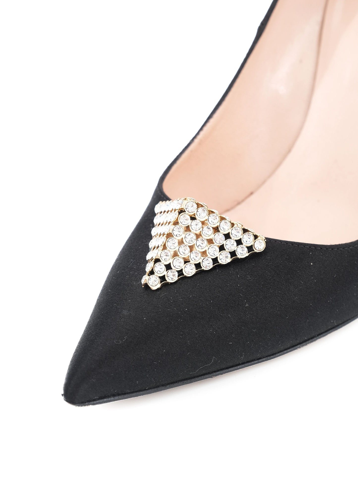 excellent sarah jessica parker black high-heeled shoes size 38