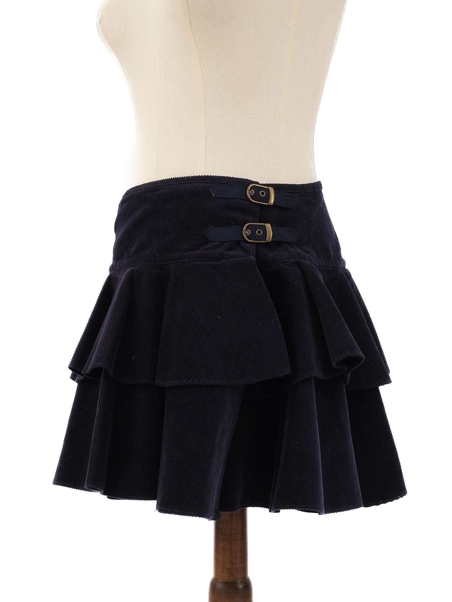 perfect ralph lauren blue tiered mini skirt size 14 for kids