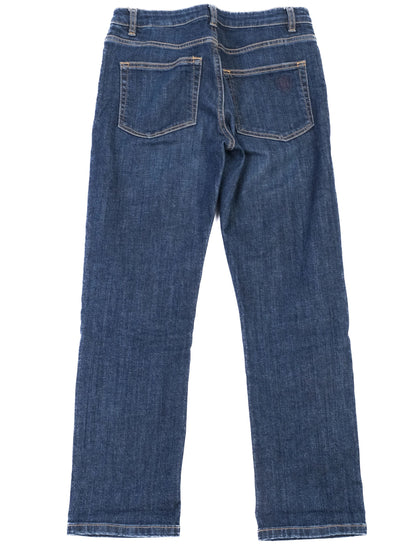 Maje Blue Cotton Jeans Size XS Excellent Condition