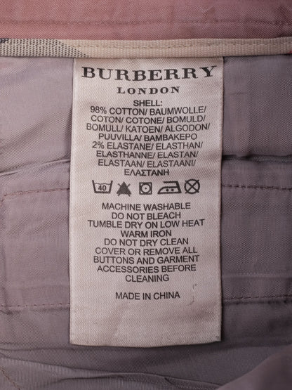 Burberry Pink WomenÕs Shorts Size S Excellent Condition