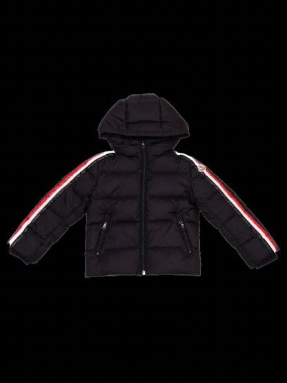 Good Moncler Blue Polyester Puffer Jacket Size 4 for Kids