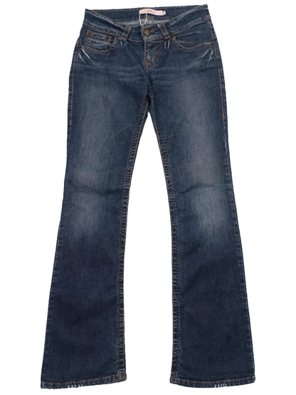 Excellent Red Valentino Blue Cotton Jeans Size M