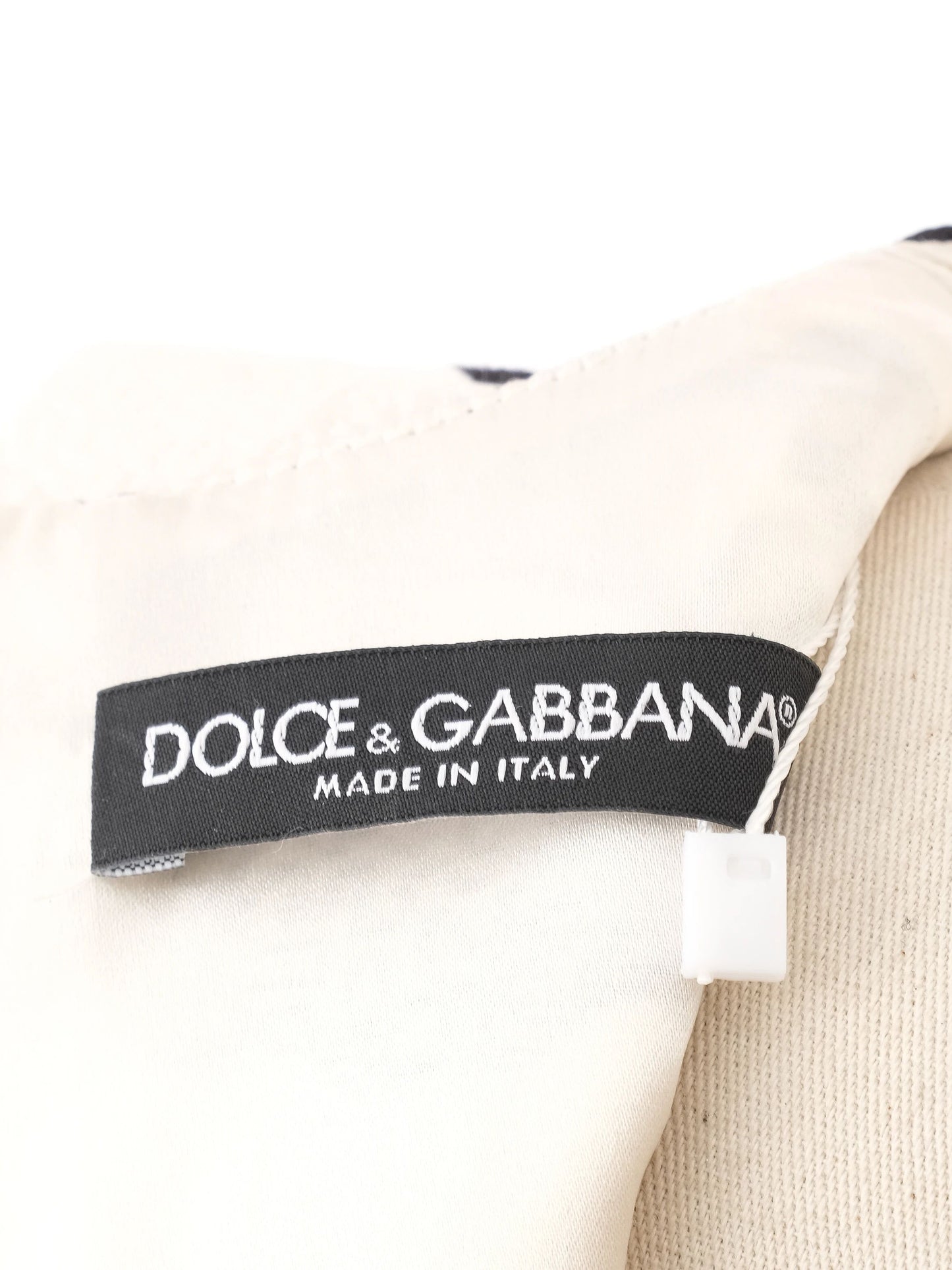 new dolce gabbana sleeveless floral dress white size s
