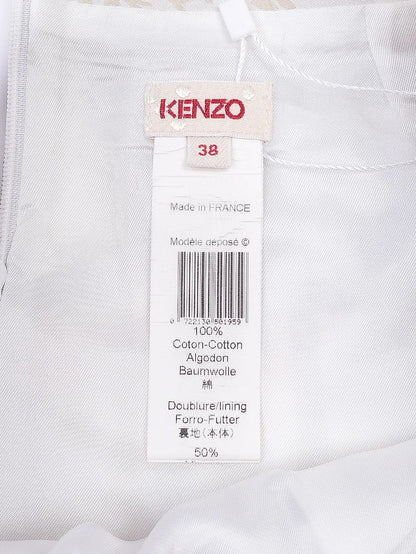 Kenzo WomenÕs Perfect Condition Patterned Skirt Size S Cotton