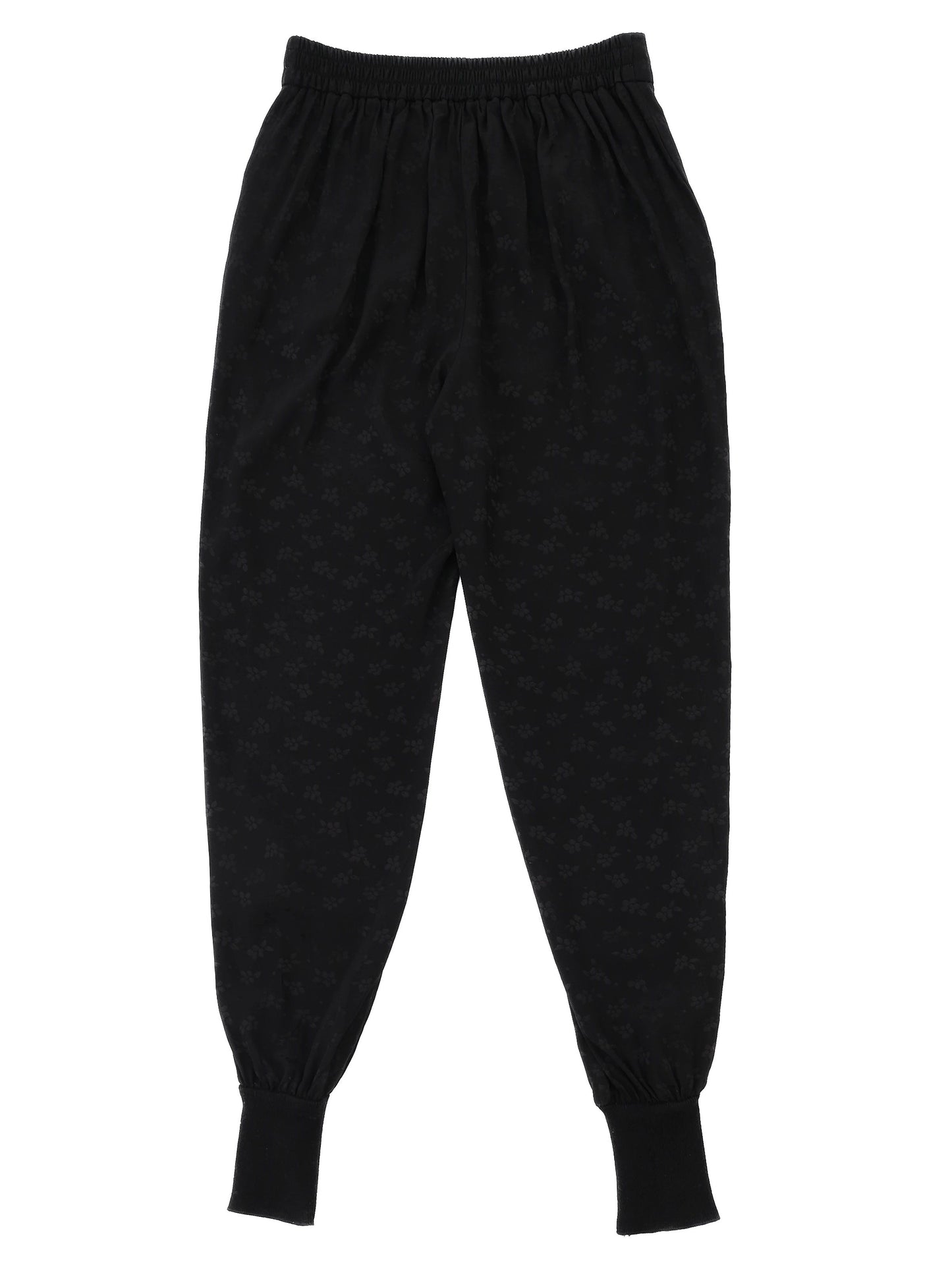 excellent stella mccartney black viscose sweatpants size xs