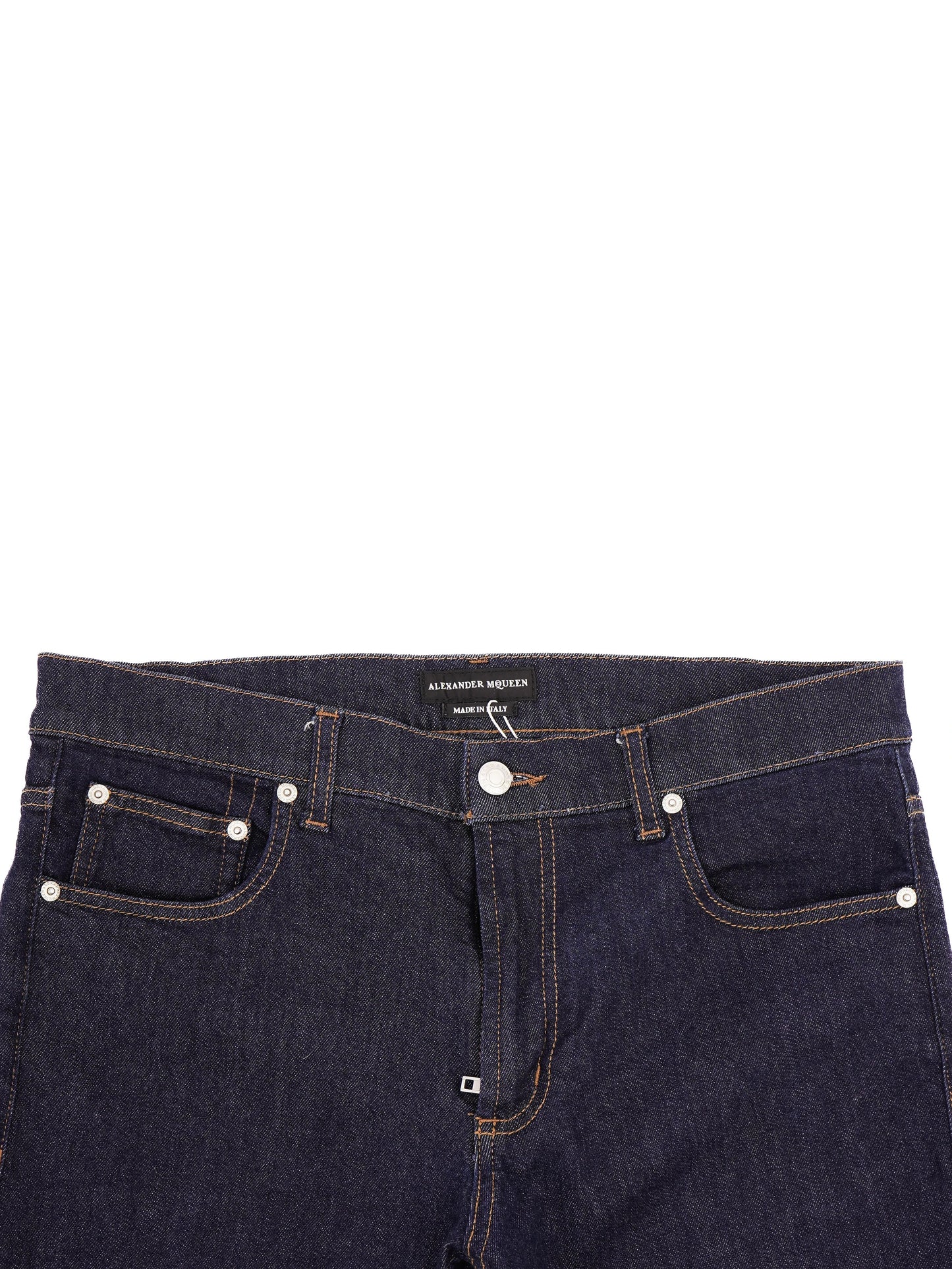 alexander mcqueen blue denim jeans size m excellent condition