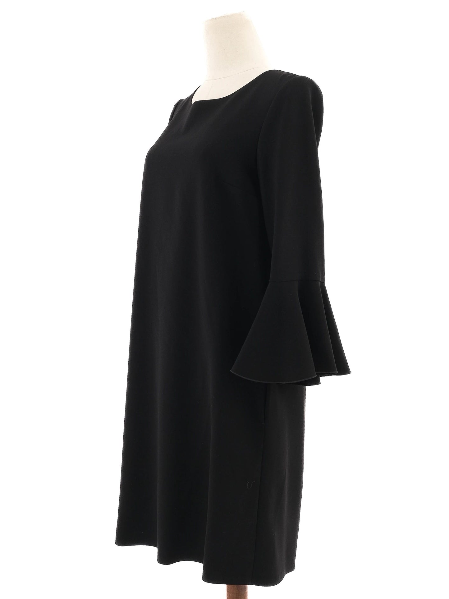 max mara black triacetate dress size s - excellent condition
