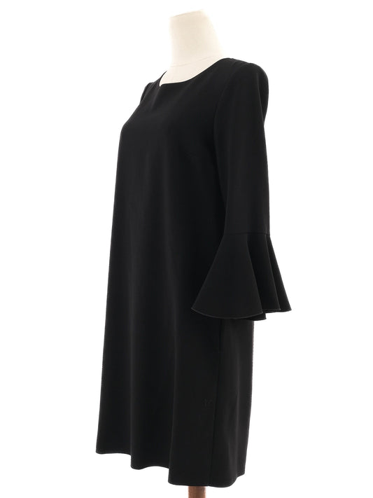 Max Mara Black Triacetate Dress Size S - Excellent Condition