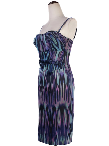 Karen Millen Sleeveless Dress Excellent Condition Abstract Print