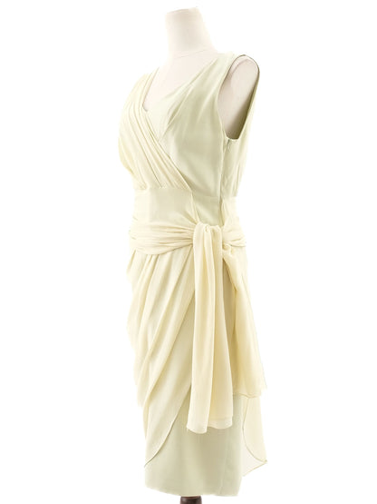 MAX MARA Green Viscose Sleeveless Dress Size XL - Excellent Condition