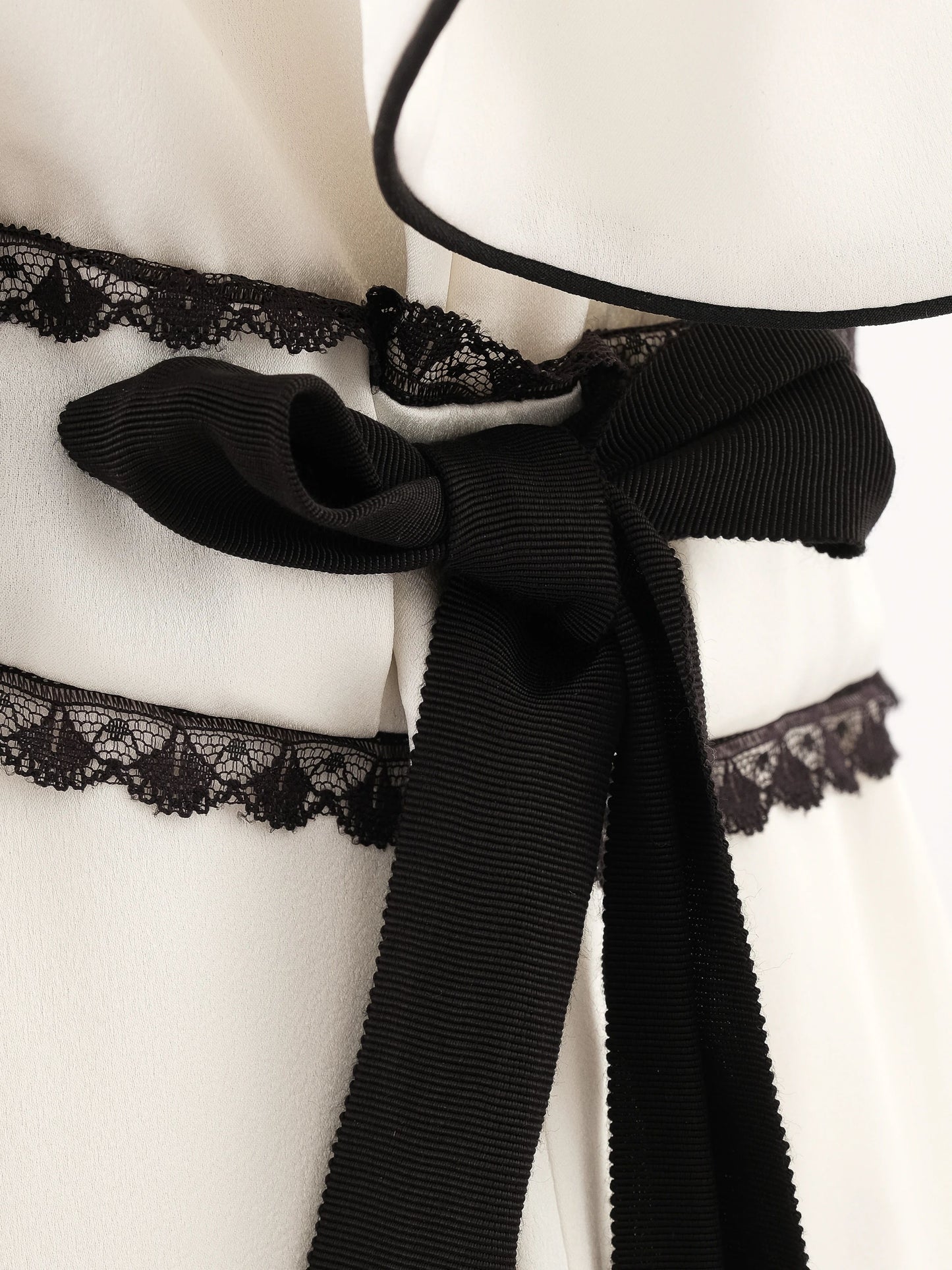 self-portrait white dress with black details size s excellent condition