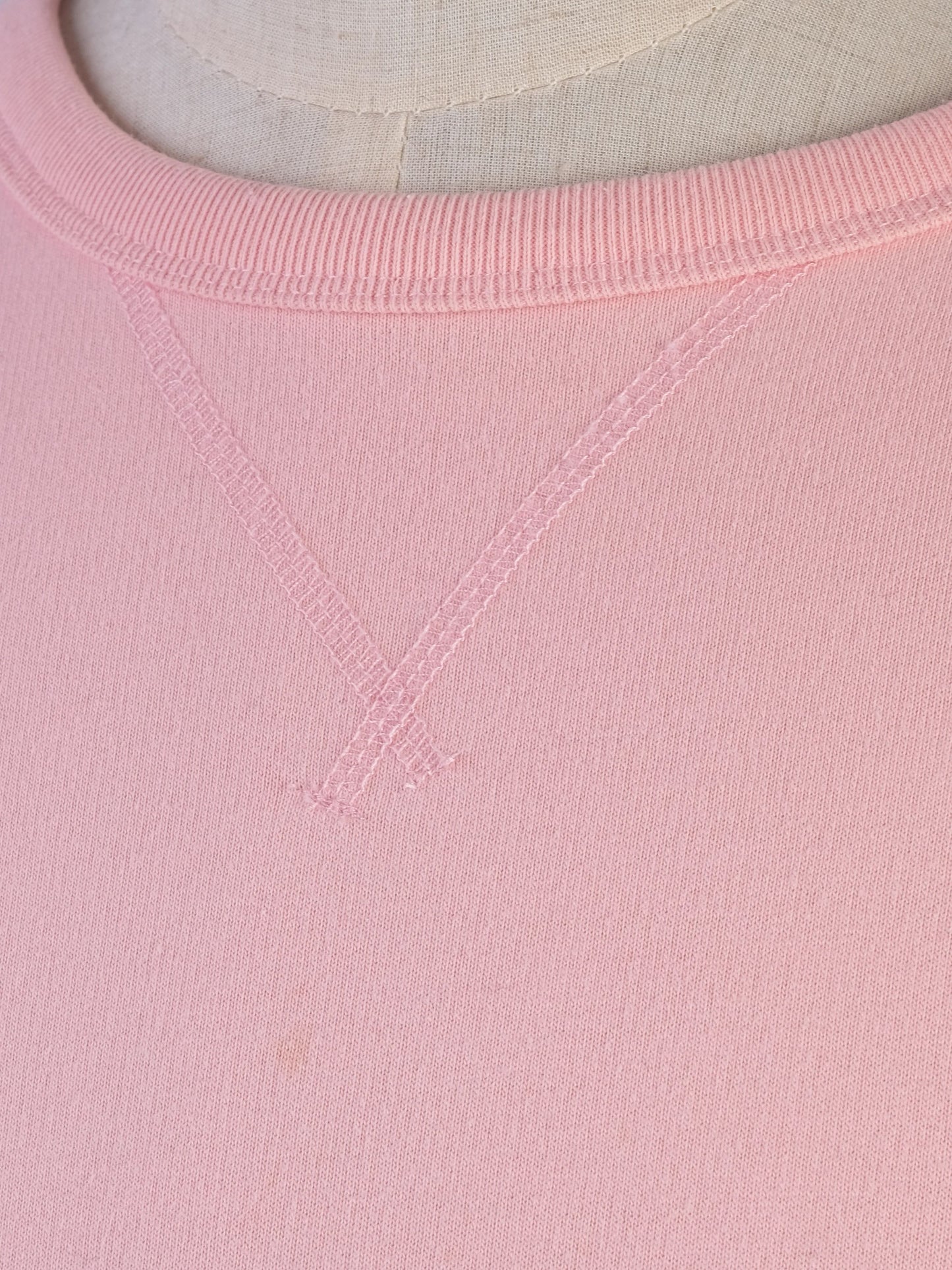 excellent j. crew pink polyester sweatshirt size xl for men