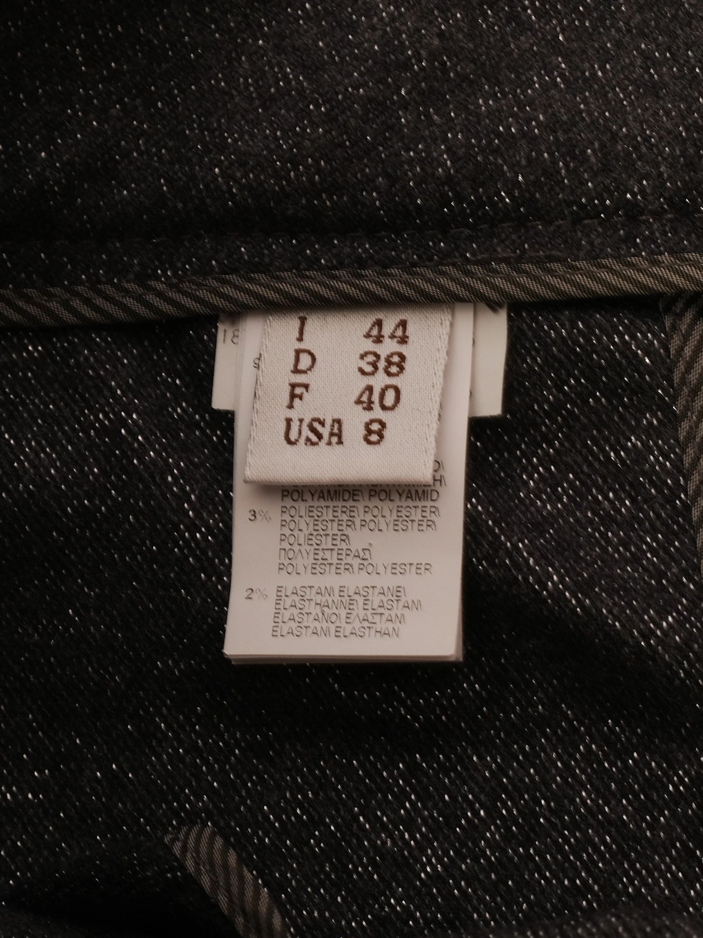 excellent brunello cucinelli gray wool pants size l made in italy