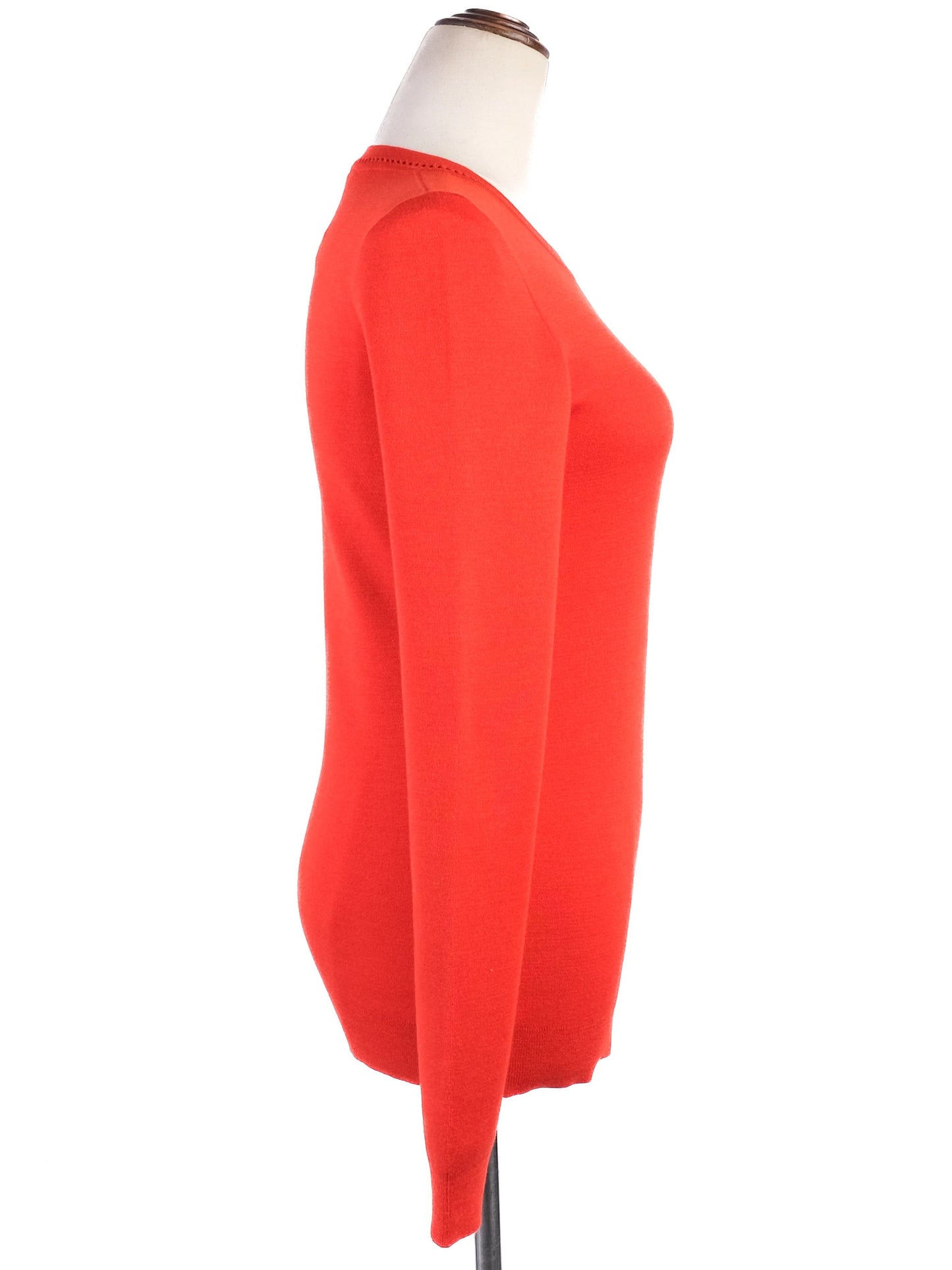 gucci womenõs orange wool sweater size s - excellent condition