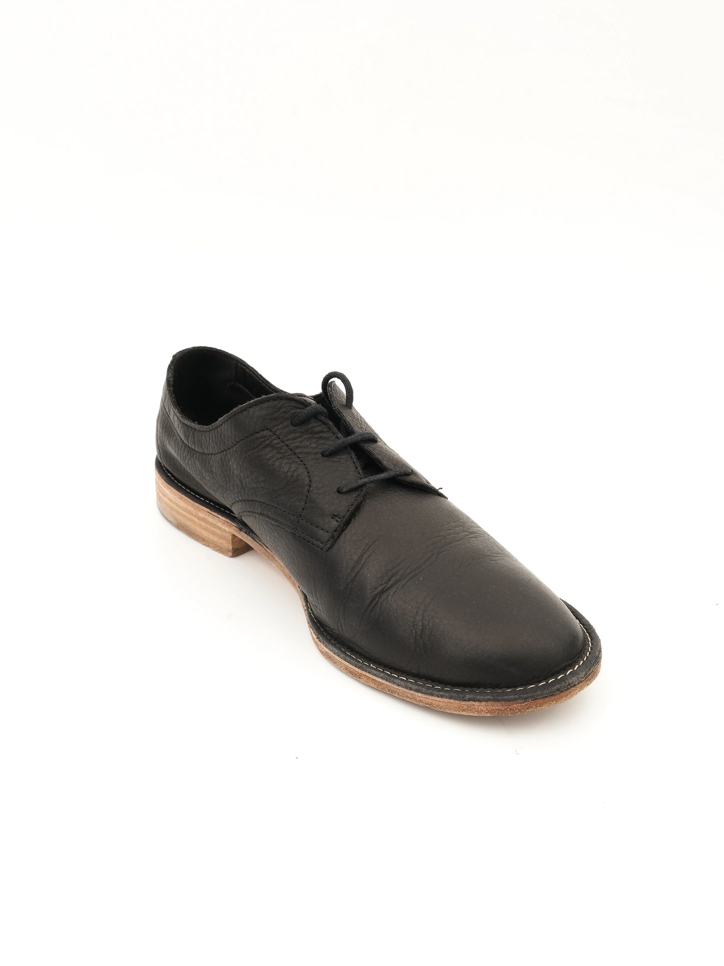 excellent vic matie black leather women's dress shoes size 36