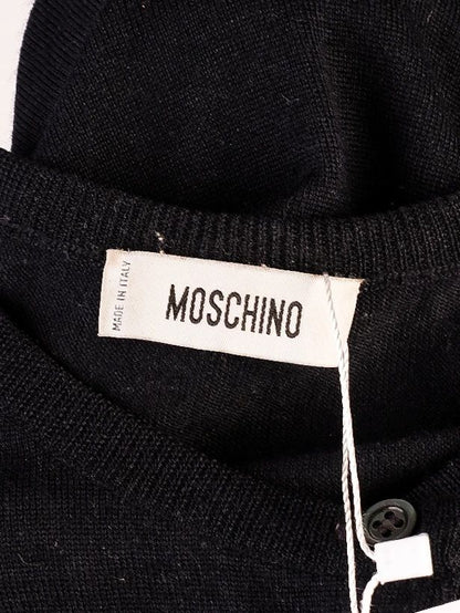 Excellent Moschino Blue Silk Cardigan WomenÕs Size XL