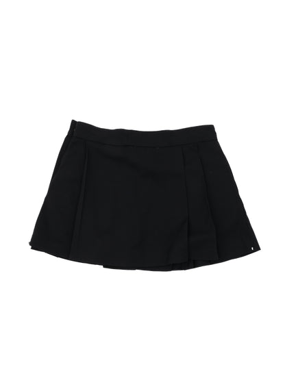 Sportmax Black Pleated Wool Skirt Excellent Condition Size N/A