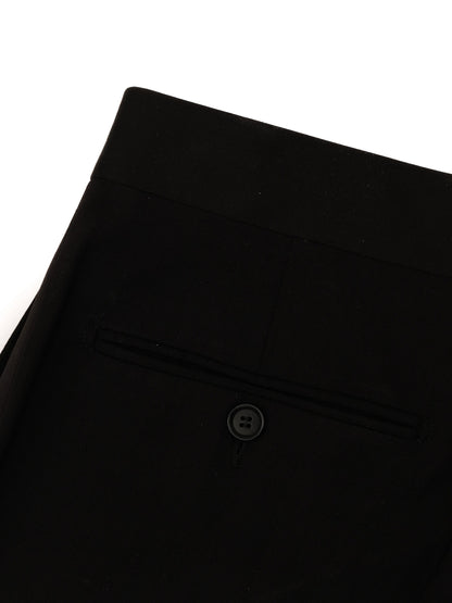 Excellent Pal Zileri Black Wool Trousers Men's Size M