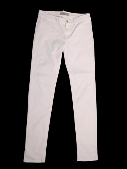 excellent emilio pucci white cotton pants size m women
