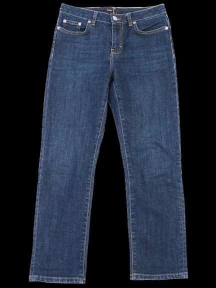 maje blue cotton jeans size xs excellent condition