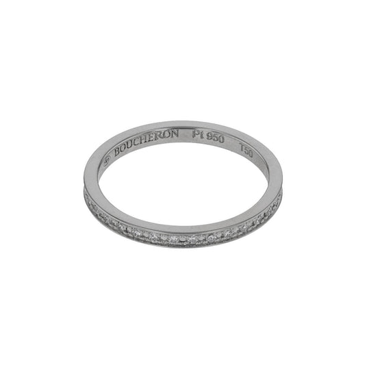 Boucheron Beloved diamonds and platinum ring