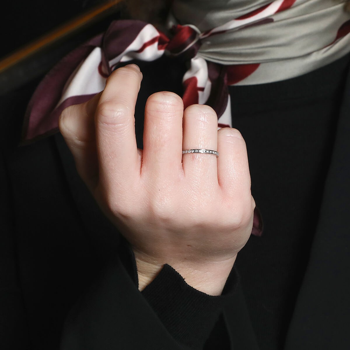 boucheron beloved diamonds and platinum ring