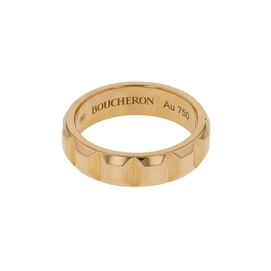 Boucheron Clou de Paris gold ring