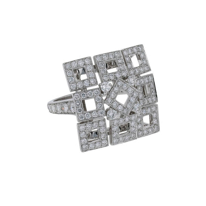 Boucheron diamonds and gold ring