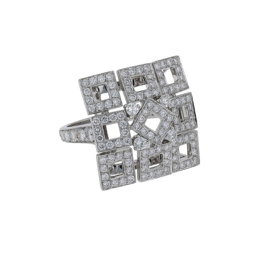Boucheron diamonds and gold ring