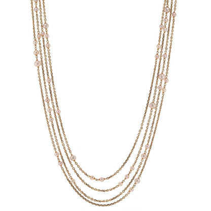 Boucheron Exquises Confidences pearls, diamonds and gold necklace