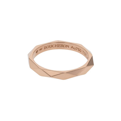 Boucheron Facette gold ring