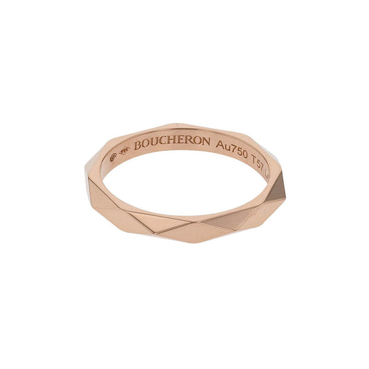 Boucheron Facette gold ring
