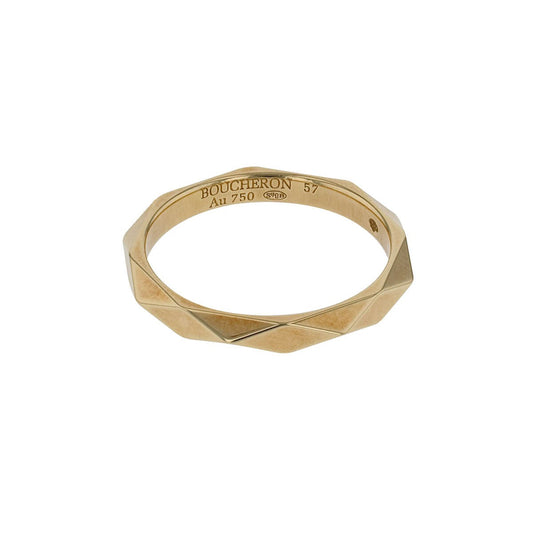 Boucheron Facette gold ring