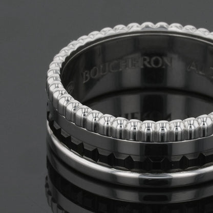 Boucheron Quatre Black Edition PVD and gold ring