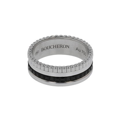 Boucheron Quatre Black Edition PVD and gold ring