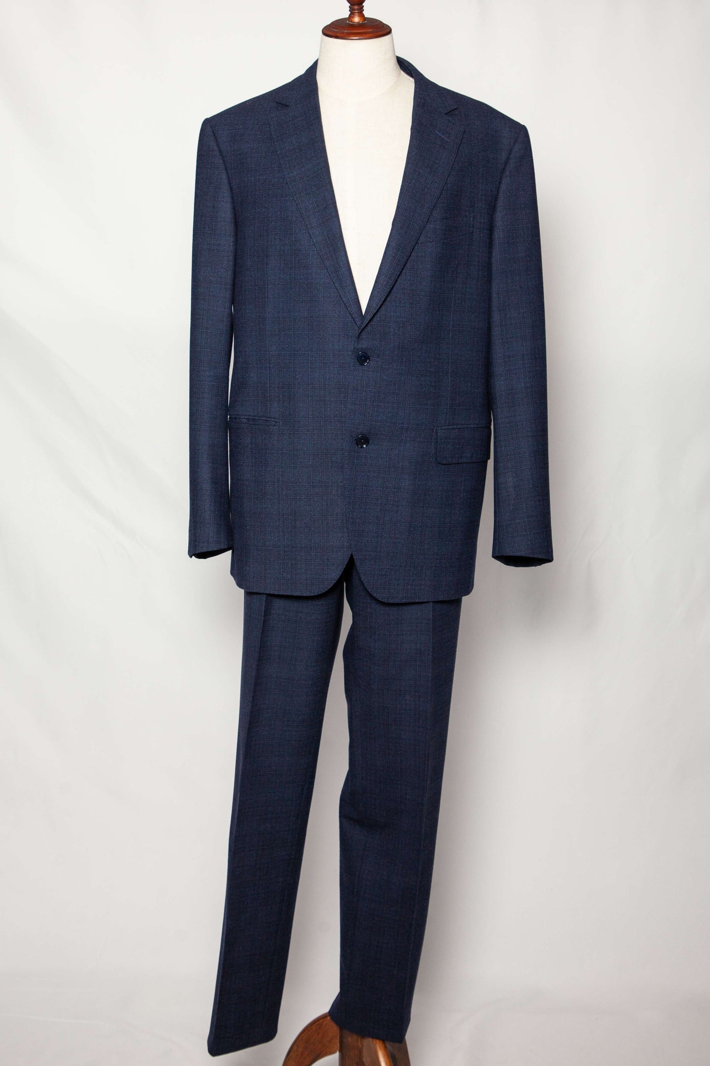 good pal zileri blue cashmere wool suit xl for men