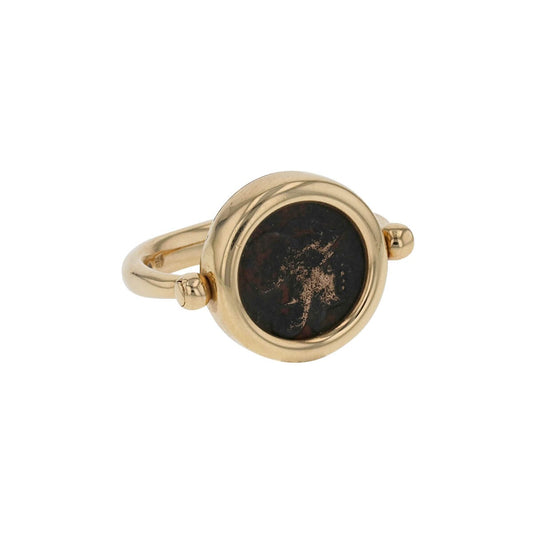 Bulgari Monete gold and antique coin ring
