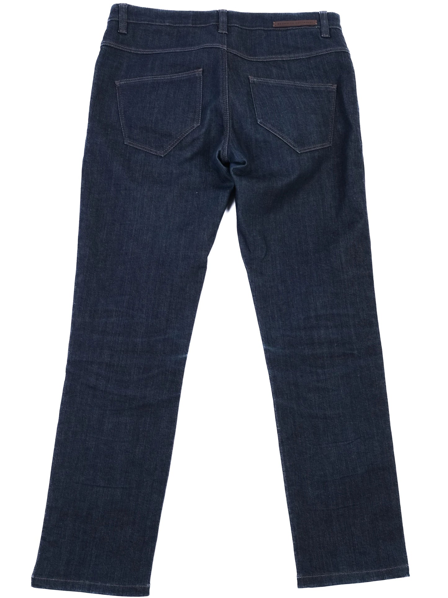 excellent brunello cucinelli blue jeans size s for women