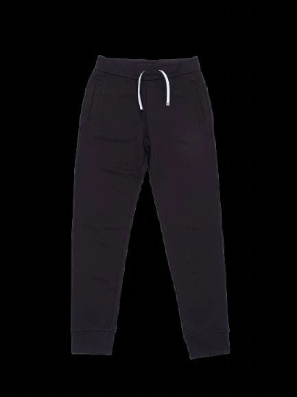 perfect emporio armani black jogger pants for kids size 12