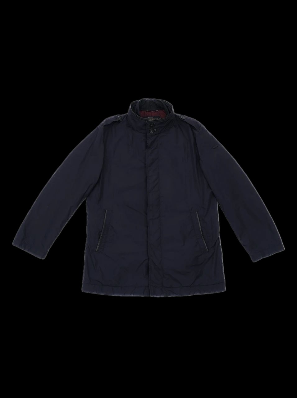 excellent paul&shark blue nylon jacket size l for men
