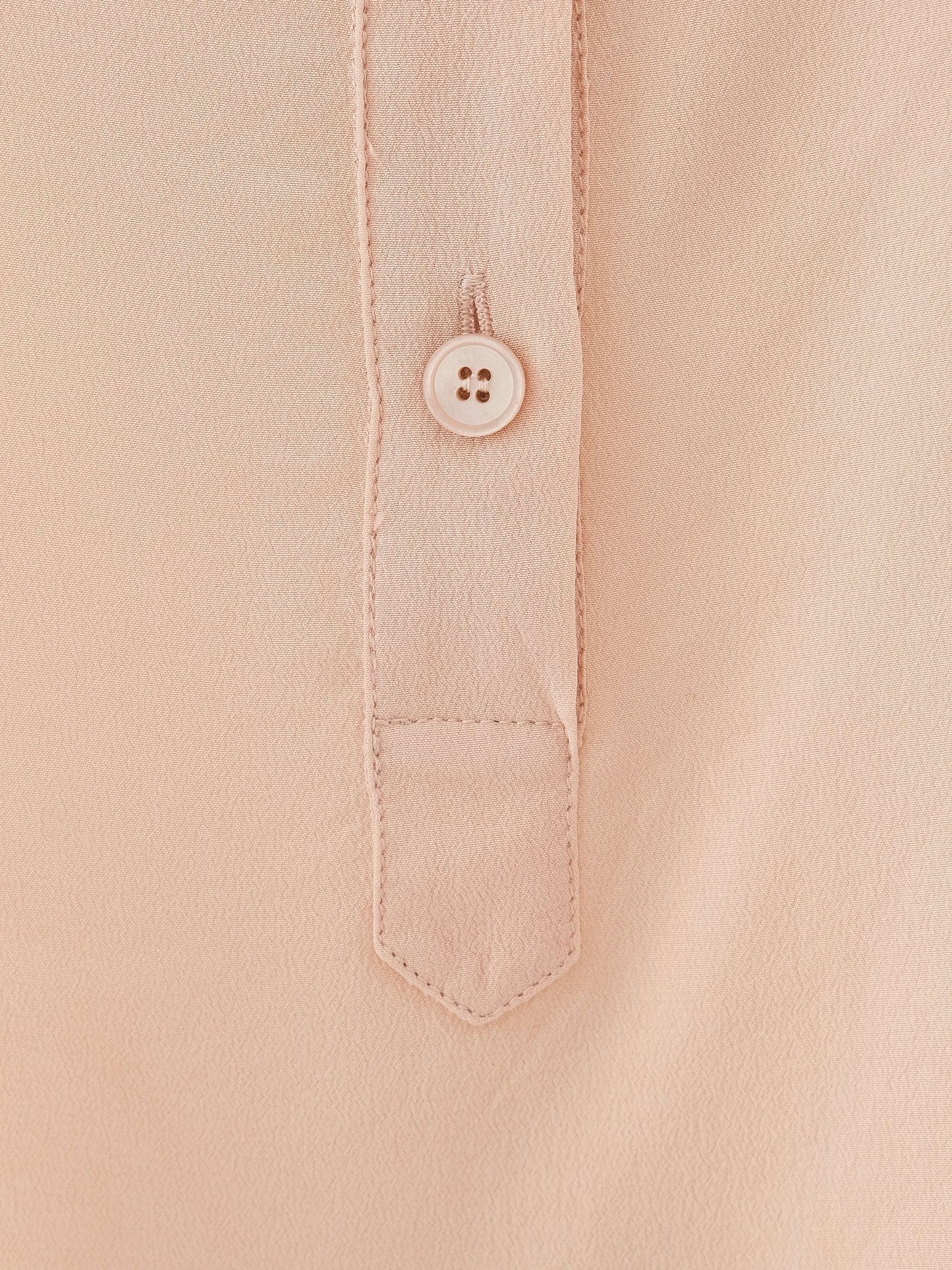 excellent stella mccartney pink silk blouse size xs