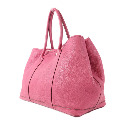 Hermes Country Leather Garden Party Pm Ginpaku Handmade Bag Tosca Tote Bag Tosca Pink Tosca Country Calfskin (c