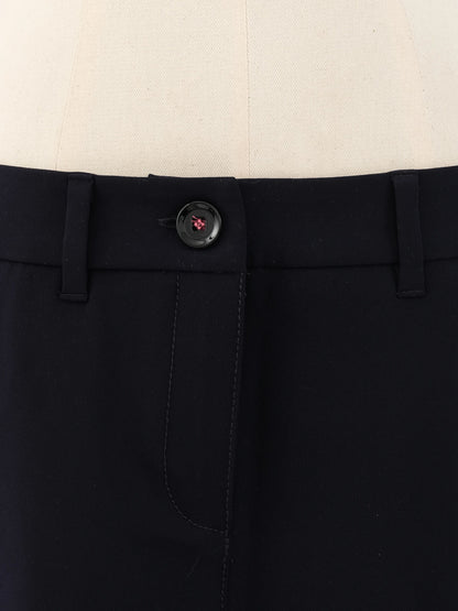 Excellent Marella Blue Pencil Skirt Size L Polyester with Pockets
