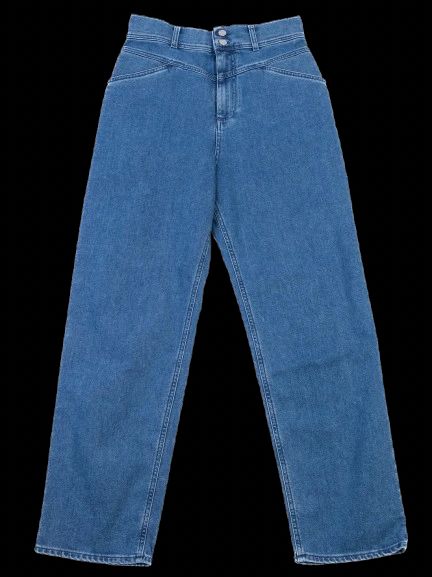 excellent maria grazia severi blue cotton denim jeans size xl
